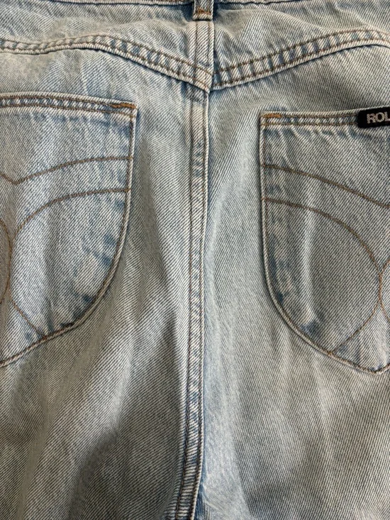 ROLLA’S Heidi Light Blue High-Rise Straight Jeans - Picture 6 of 6